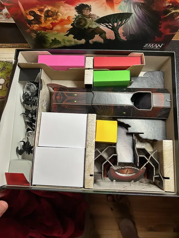 LOTR Fate of the Fellowship Insert 1
