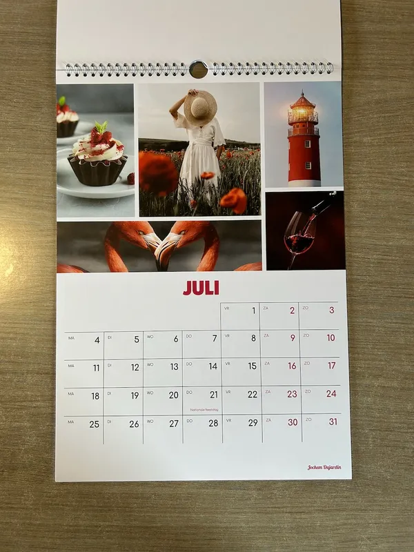 Calendar 2022 July