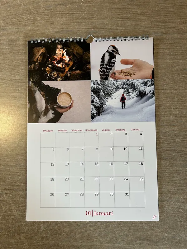 Calendar 2026 January